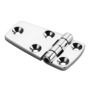 AISI316 mirror polished protruding hinge 57x38 mm