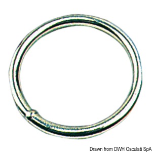 Round ring 8x60 mm