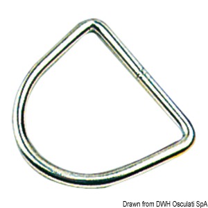 D-ring 6x50 mm