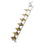 Stainless steel gangway/ladder title=