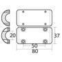 Aluminium spare anode orig. ref. 140629