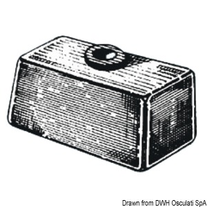 Stražnja cink anoda za kutiju zupčanika OMC Cobra 87-89