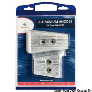 Kit anode pour moteurs Volvo SX-A-DPS aluminium