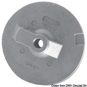 Peraje plosnate za Alpha/Bravo/Verado