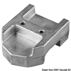 Magnesium anode for Mercruiser sterndrive units