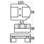 Zinc anode for Mercruiser sterndrive units