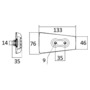 Anode for Volvo Penta DP series