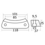 Magnesium anode Volvo DPR-DPH