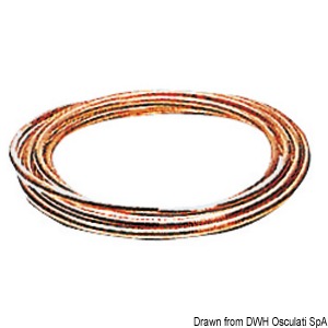 Copper pipe for fuel 10x12 mm