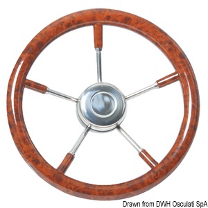 Steering wheel root coated 350 mm