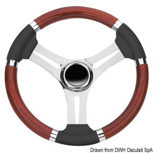 Steering wheel mahogany wheel 350 mm