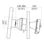 Drehbare Steuersysteme T101/T103ZT, Einstellung der Lenkerneigung möglich