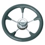 Soft polyurethane steering wheel cone black 350mm