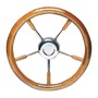 Steering wheels with mahogany polyurethane lacquered crown title=