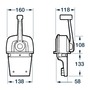 Κουτί ενός μοχλού Ultraflex B65/B77