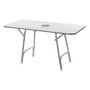 High-quality tip-top table rectangulaire 130x73 cm