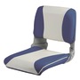 Seat foldable backrest pull-out padding white/blue