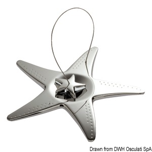 Držači salveta od kromiranog mesinga, protuklizni