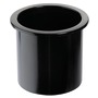 Recess-fit glass holder ABS black