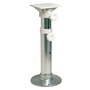 Swivel pedestal nylon telescopic polished 45-62 cm