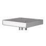 Pied de table tri-télescopique en aluminium