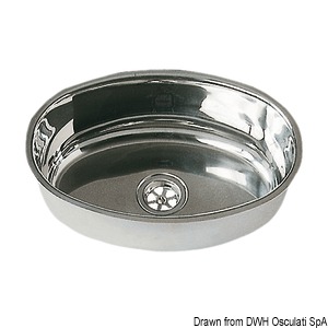 Oval sink