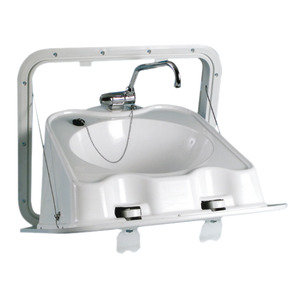 ABS wall foldable sink