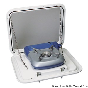 Plan de cuisson rabattable mural