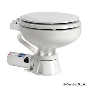 WC électrique space saver siège bois 12 V