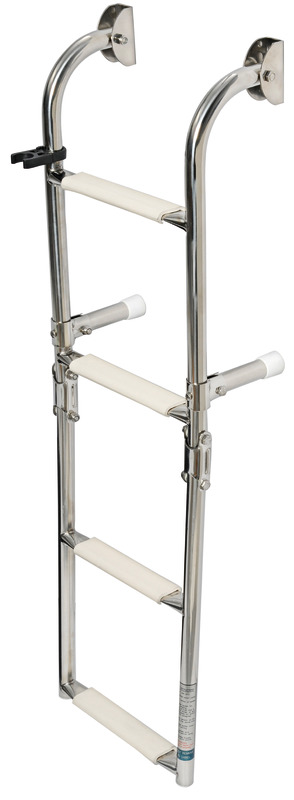 Ladder Stainless Telescopic 4 Stepped Brand Osculati 49.541.04 