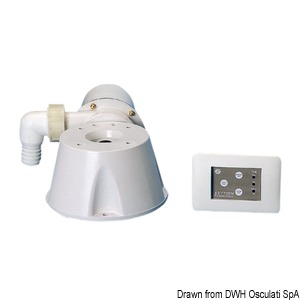 Kit for converting manual or electric toilet units SILENT type