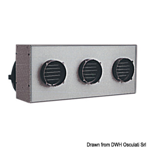 HEATER CRAFT 3-outlet centralized heater