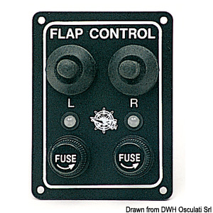 Panel de control de flaps