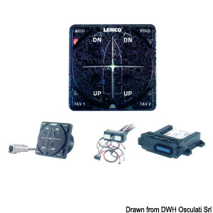 Corrector monocilíndrico Lenco con GPS/NMEA2000