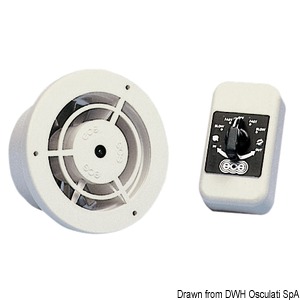 Eletkroventilator reverzibilni (ventilacija i usis zraka)