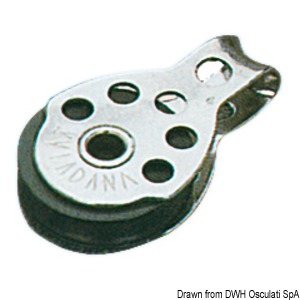 Mini krążki VIADANA dla lin do 6 mm