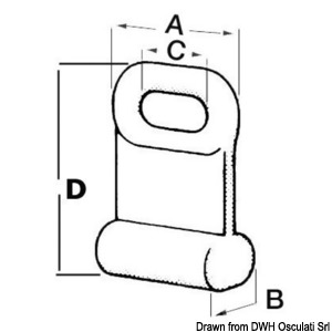 Cursore per randa 12x22 mm