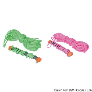 Wasserski-Schleppleine Fluo