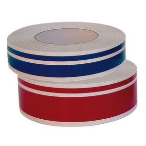 Waterline 2-stripe red 34 mm