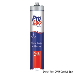 Adesivo autolivellante ProLoc 248 nero 310 ml