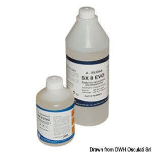 Epoxy resins for rolling and osmosis treatment