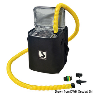 Pumpa za napuhavanje / ispuhavanje BRAVO Superturbo s podesivim pritiskom