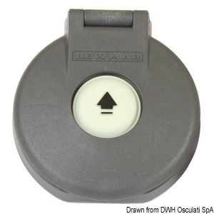 Interruptor simple para cabrestantes de 80 mm