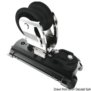 LEWMAR NRT Genoa car on Torlon balls/rod