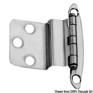 Stainless steel hinges for hatchways