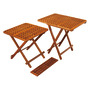 ARC teak tip-top table and extension