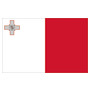 Flag Malta 30 x 45 cm