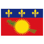 Flagge Guadeloupe 30 x 45 cm title=