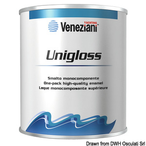 VENEZIANI Unigloss varnish deep blue 0.5l