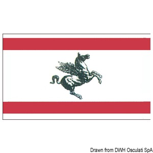 Flagge Toskana 30 x 45 cm